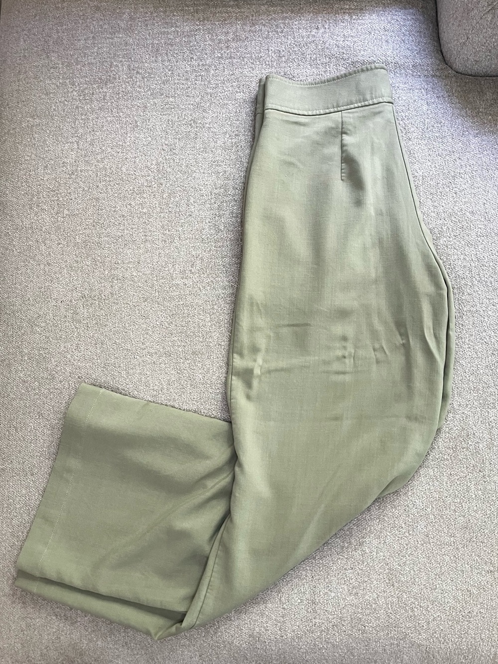 Tahari Olive Green Trousers Size 4 - Picture 11 of 15